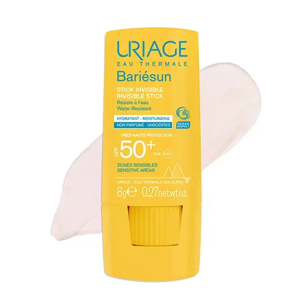 Uriage Bariésun Stick Solaire Invisible SPF50+ Sans Parfum 8g