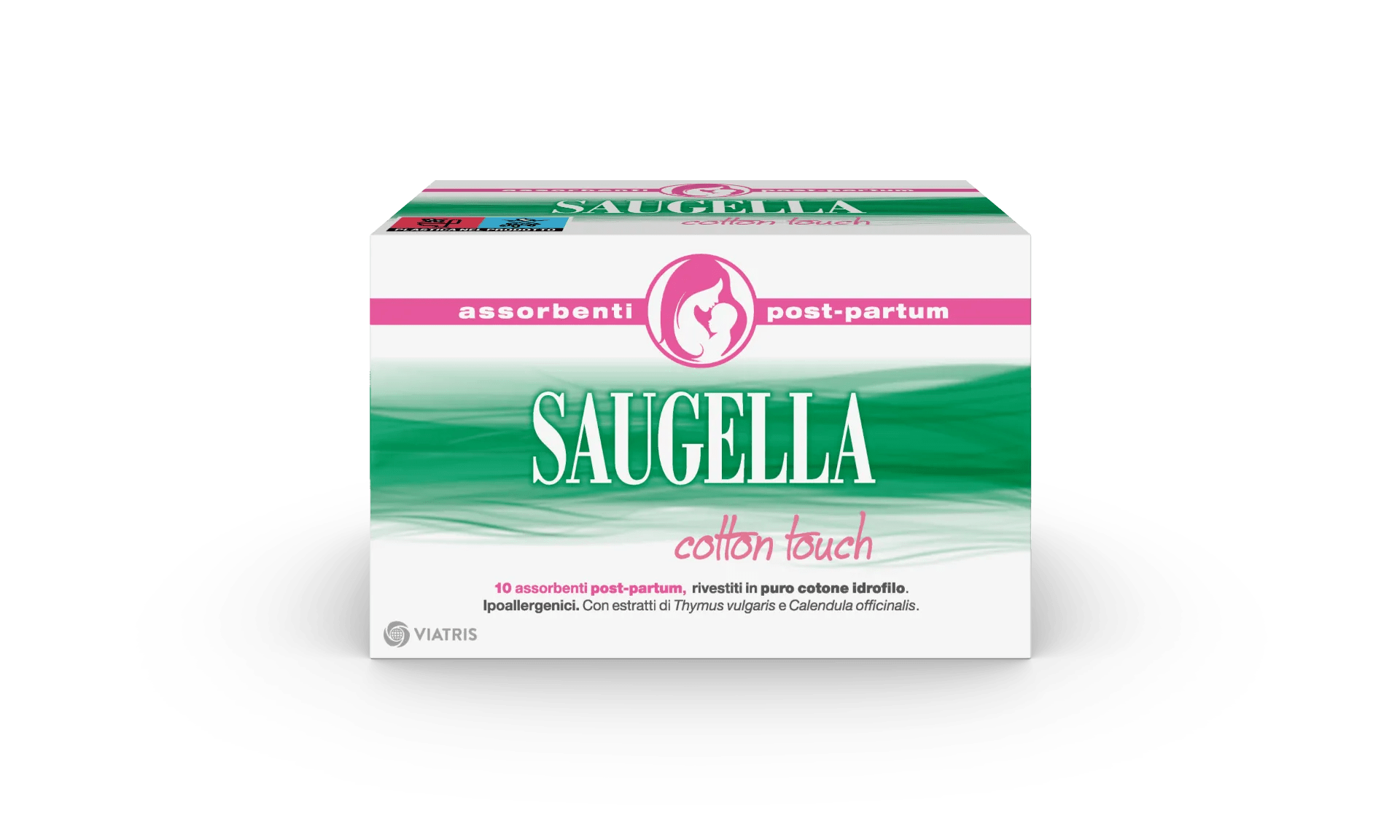 Saugella Cotton Touch Assorbente Post Parto 10 Pezzi