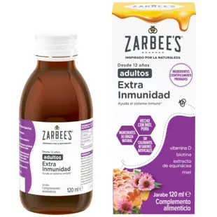 Zarbee's Extra Immunity Syrup Honey and Echinacea Extract Adults 120 ml