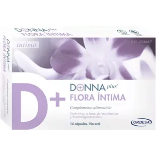 DonnaPlus+ Flora Íntima 14 Cápsulas