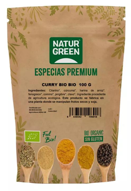 NaturGreen Especias Premium Curry Bio 100 gr