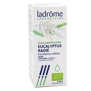 Ladrome olio essenziale biologico Eucalyptus Radiata 30ml