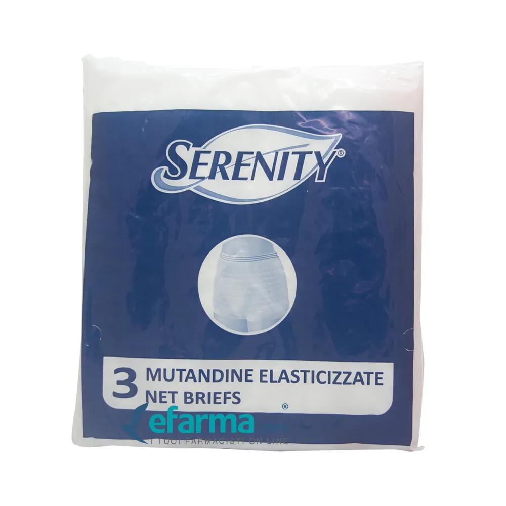 Serenity Mutandina Elastica A Rete Per Pannoloni Taglia XXL 3 Pezzi