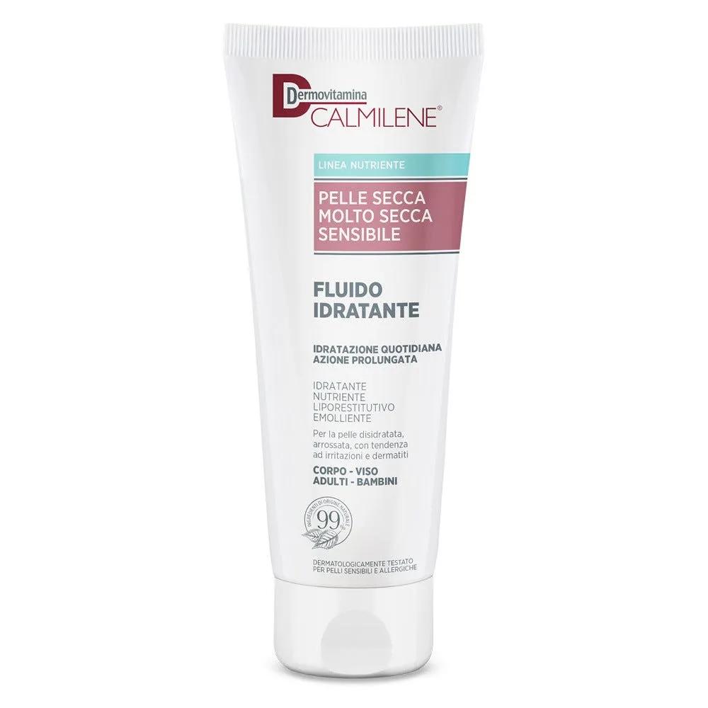 Dermovitamina Calmilene Fluido Idratante Pelle Secca 250 ml