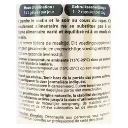 Vit'all+ Gluci Vital 60 gélules végétales