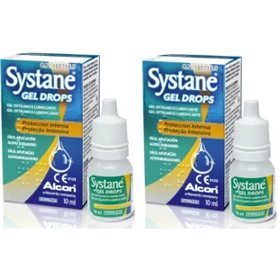 Systane Gel Drops Colírio Lubrificante 2x10 ml