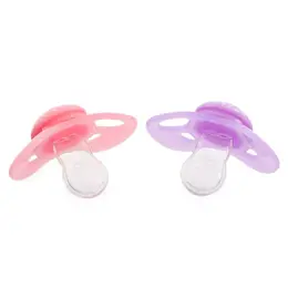 Twistshake Sucette Orthodontique Violet/ Rose +6m Lot de 2