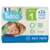 Tidoo Nature Couche Écologique Taille 1 Newborn 26 couches