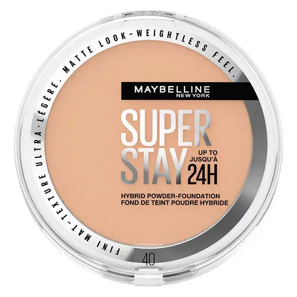Maybelline New York Superstay 24h Fond de Teint Poudre Hybride N°40 9g