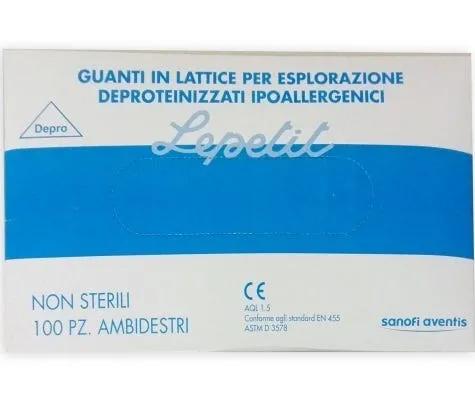 Sanofi Guanti In Lattice Ipoallergenici Per Esplorazione Taglia M 100 Pezzi