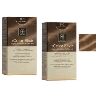 Apivita My Color Elixir N80 Light Blonde Hair Dye 2 units