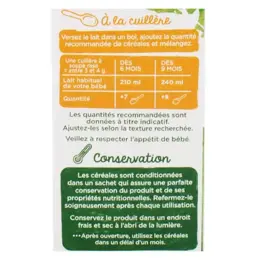 Modilac Mes Céréales Bio Vanille Dès 6 mois 250g