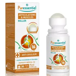 Puressentiel Articulations et Muscles Roller aux 14 Huiles Essentielles 75ml