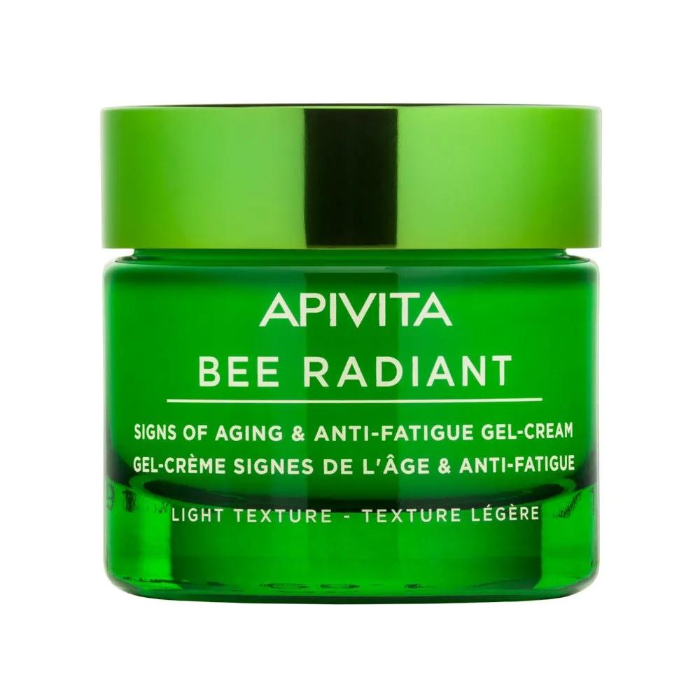 Apivita Bee Radiant Crema Gel Anti-età e Anti-fatica Texture Leggera 50 ml