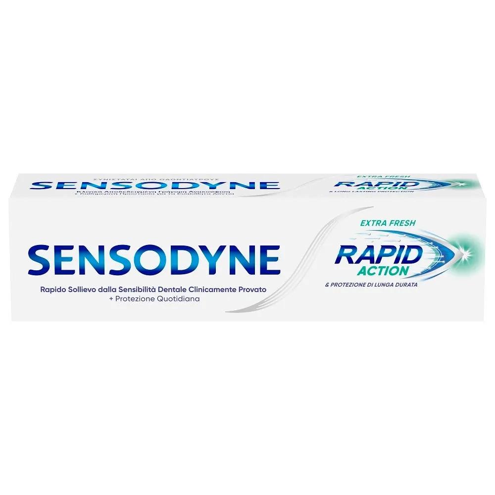 Sensodyne Rapid Action Dentifricio Quotidiano Denti Sensibili Extra Fresh 75 ml