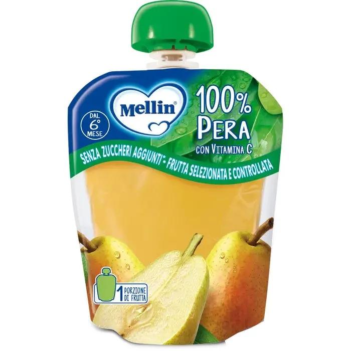 Mellin Merenda Pouch 100% Pera 90g