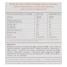 Protifast Boules de Soja Soufflé Chocolat 5 sachets