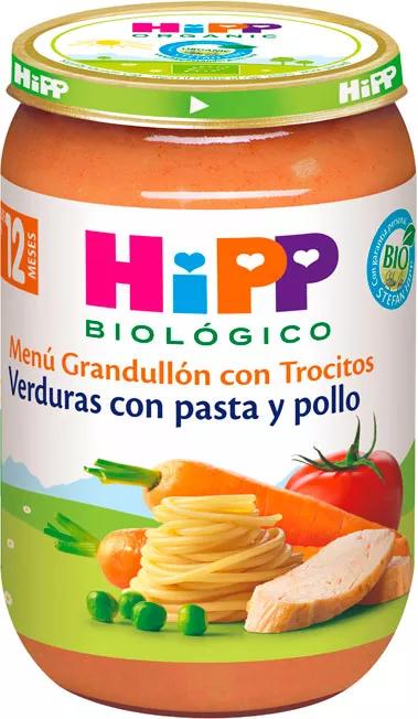 HiPP Pote de Verduras com Massa e Frango +12m BIO 220 gr