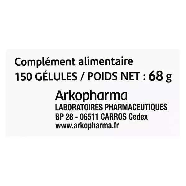 Arkopharma Arkogélules Burdock Bio 150 capsules