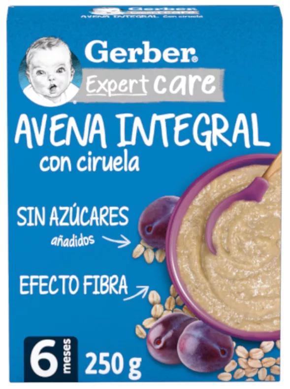 Porridge di avena Gerber con prugne +6m 250 gr