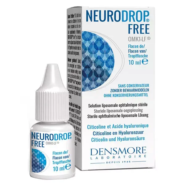 Densmore Neurodropfree - Hypertension oculaire - Solution ophtalmique 10ml
