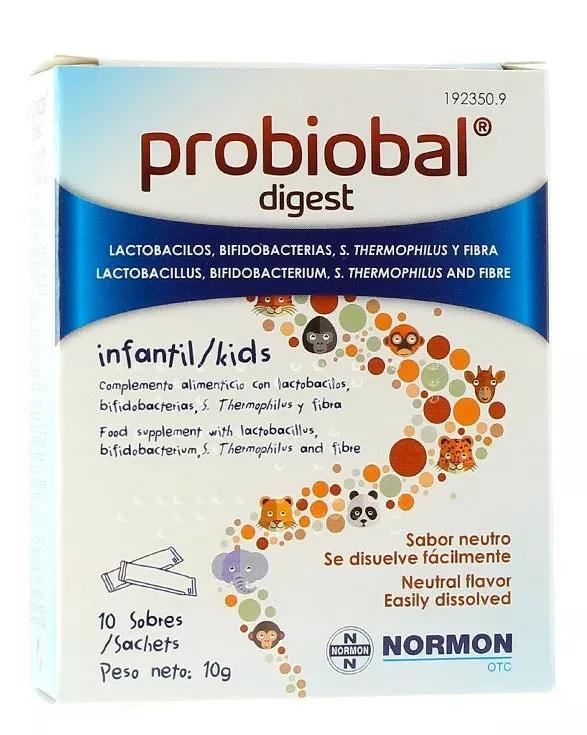 Normon Probiobal Digest Infantil 10 Sobres