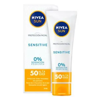Nivea Sun Protezione viso sensibile ai raggi UV SPF50 50 ml