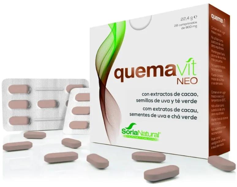 Soria Natuurlijk Quemavit Neo 28 tabletten