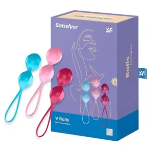 Satisfyer Exercitador de assoalho pélvico V Balls 3 unidades