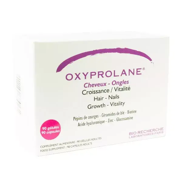 Oxyprolane Cheveux et Ongles 90 gélules