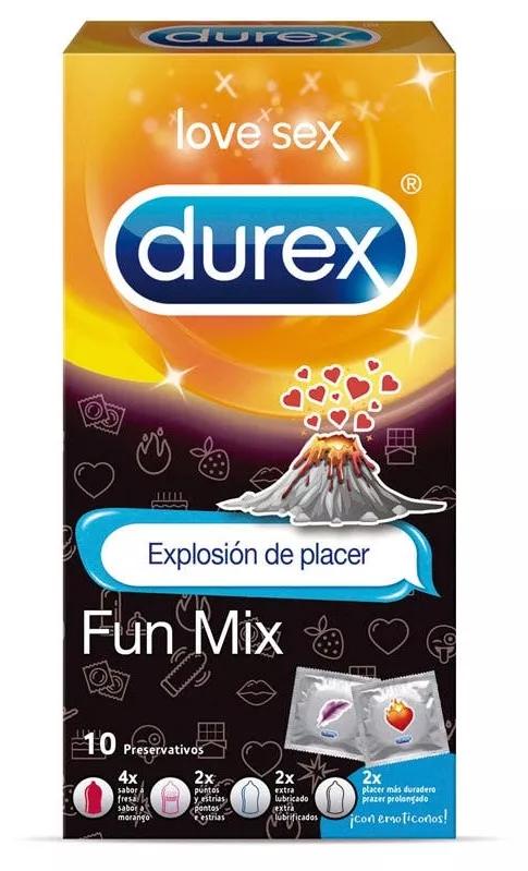 Durex Preservativo Fun Mix Emoji 10 uds