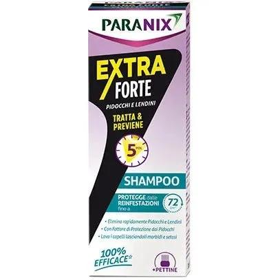 Paranix Extra Forte Shampoo Trattamento Pidocchi e Lendini 200 ml