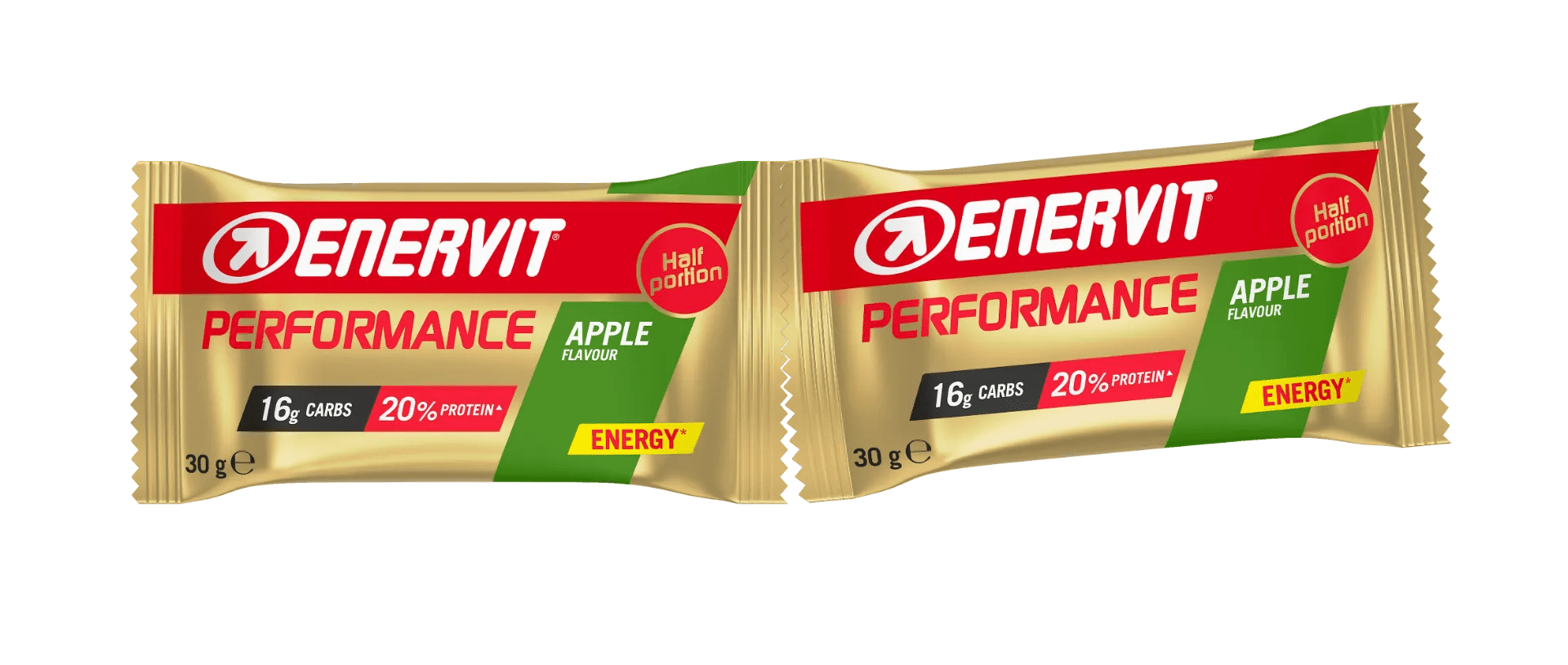 Enervit Power Sport Double Mela Barretta Energetica 2x30g