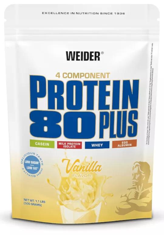 Weider Protein 80 Plus Saveur Vanille 500 gr