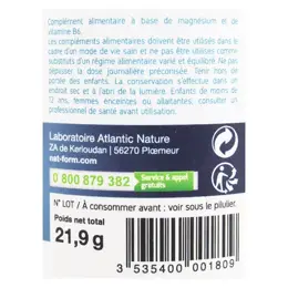 Nat & Form Original Magnésium Vitamine B6 40 gélules