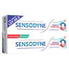 Sensodyne Dentifrice Sensibilité et Gencives Menthe Fraiche Lot de 2 x 75ml