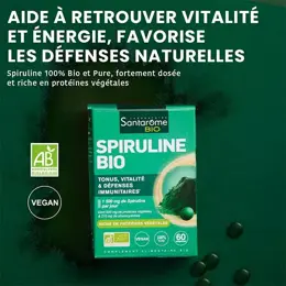 Santarome Bio Spiruline Bio 60 comprimés