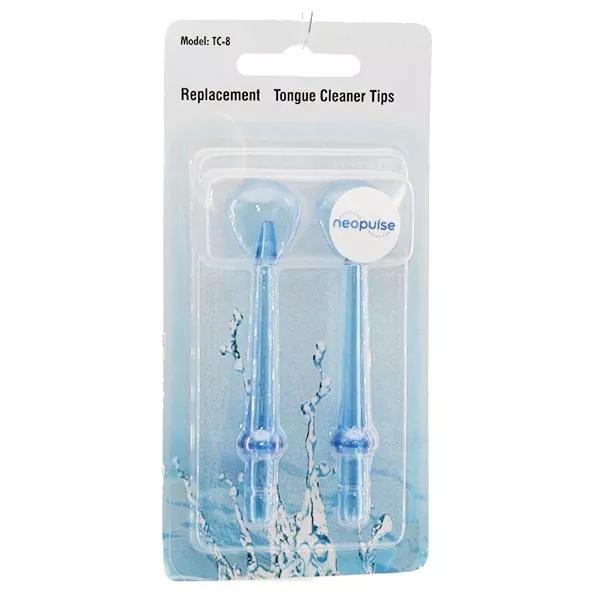 Raschietto per lingua con cannula Neopulse Dental Jet per NP1 e NP2 2 unità