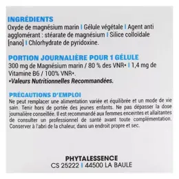 Phytalessence Magnésium Marin B6 60 gélules