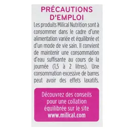 Milical Barres Minceur Hyperprotéinées Chocolat 6 Unités