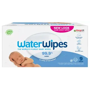 Waterwipes Lingettes Bébé 9 x 60