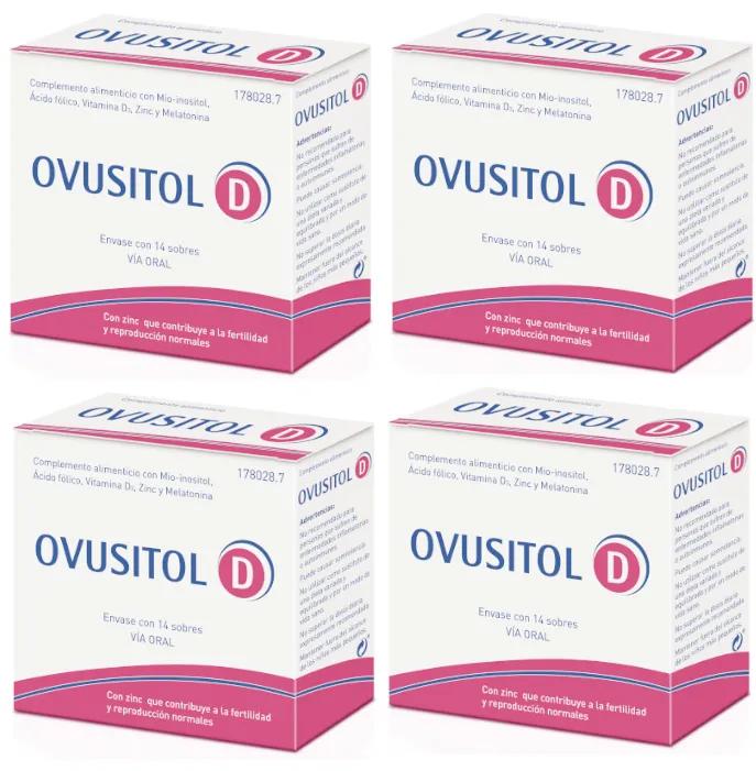 Enveloppes Ovusitol D 4x14