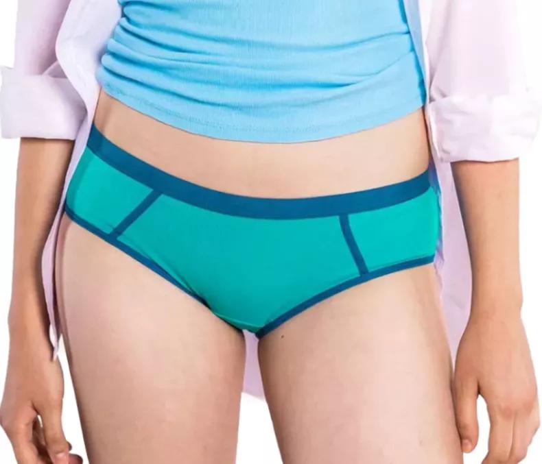 Enna Culotte Menstruelle Ados Débit Moyen 158 Bleu