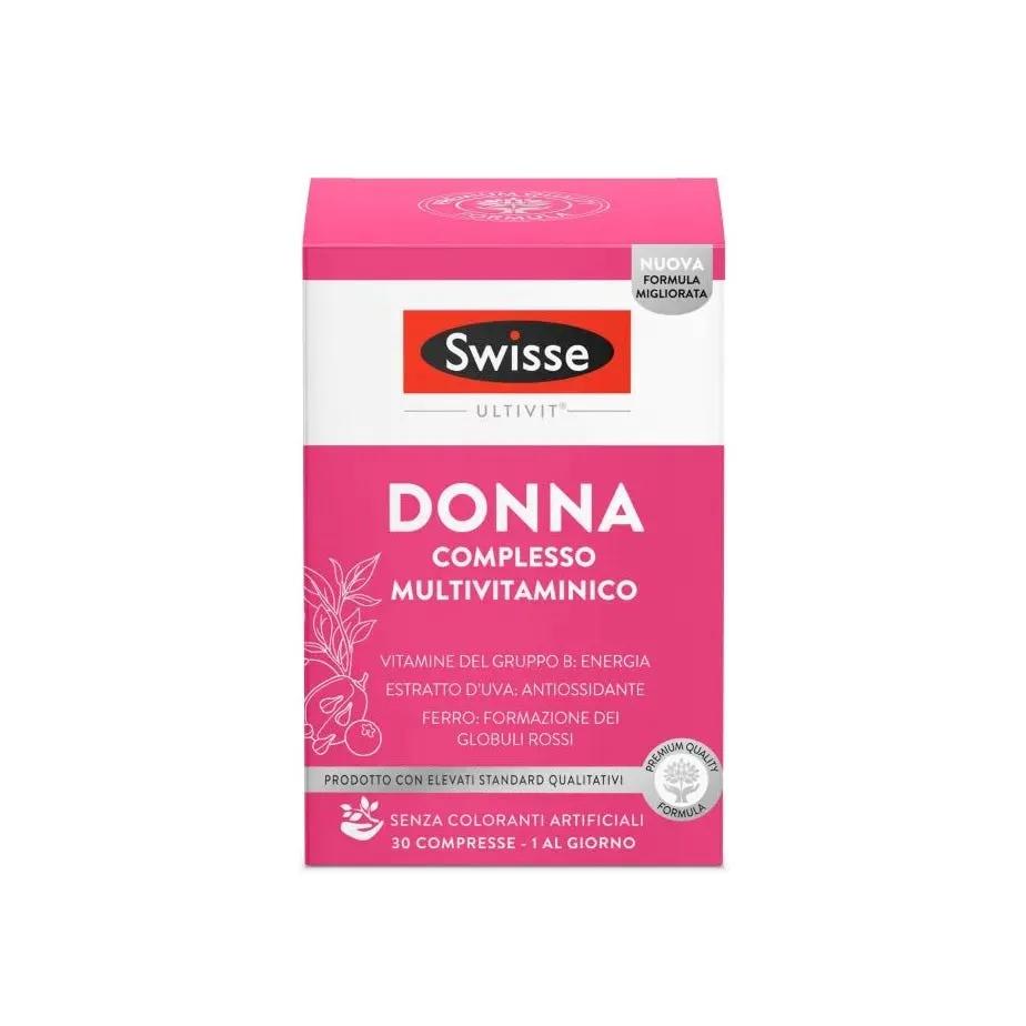 Swisse Donna Integratore Con Complesso Multivitaminico 60 Compresse