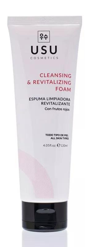 USU Cosmetics Espuma De Limpeza Revitalizante 120ml