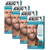 Just For Men Mustache, Beard and Sideburns for Men, Dark Brown, 4 pcs
