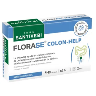 Florase Colon-Help Santiveri 40 Capsules
