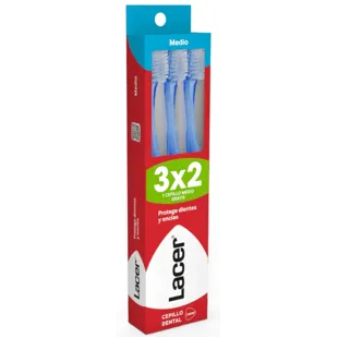 Lacer Medium Triple Brush
