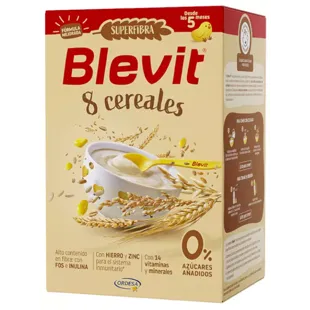 Blevit Mingau Superfibra 8 Cereais +5m 500 gr
