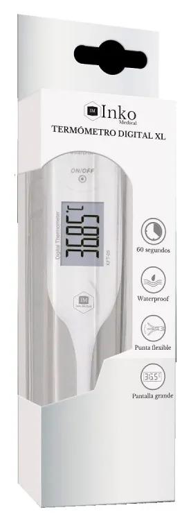 Inko Medical Flexibles digitales Thermometer XL 1 Einheit